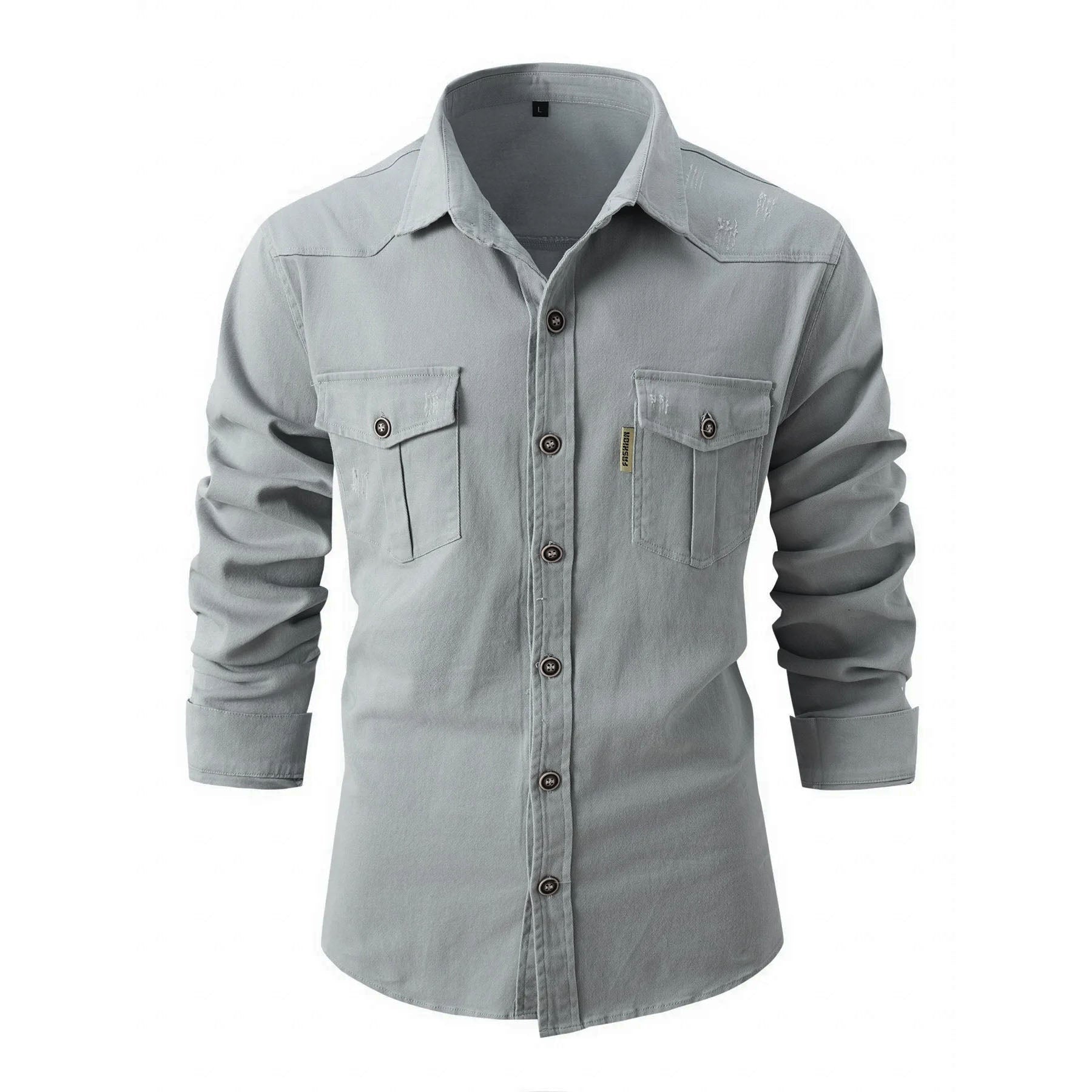 Cotton denim shirt: specially designed for men