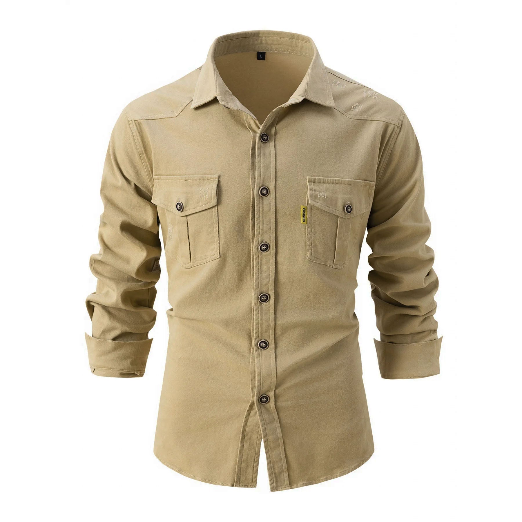 Cotton denim shirt: specially designed for men